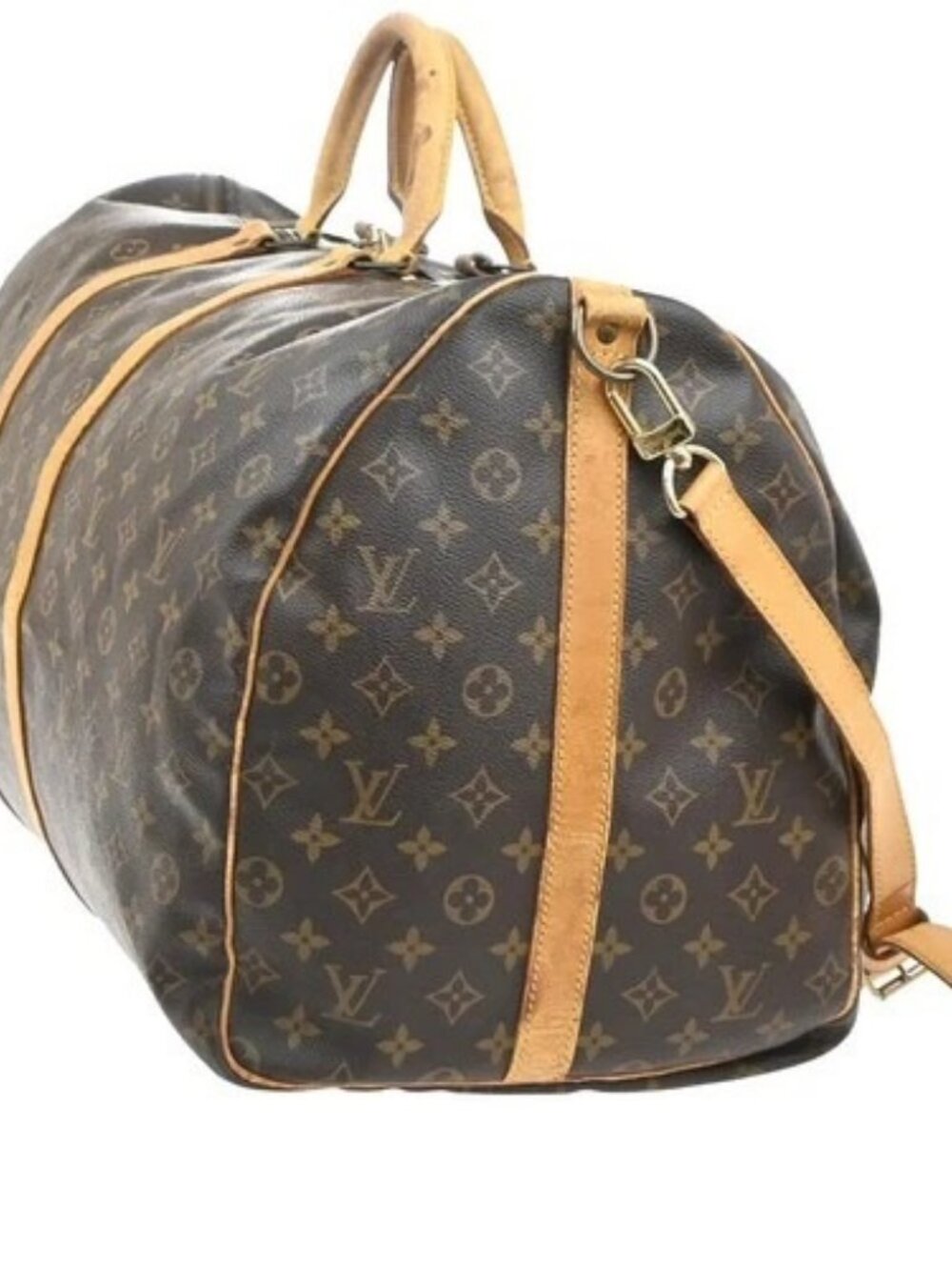 LOUIS VUITTON Keepall Bandouliere 60 2Way Hand Bag Monogram Brown M41412 11YH929 - Picture 2 of 16